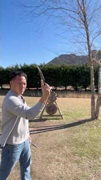 No spin knife throwing for distance. The importance of angle of release.