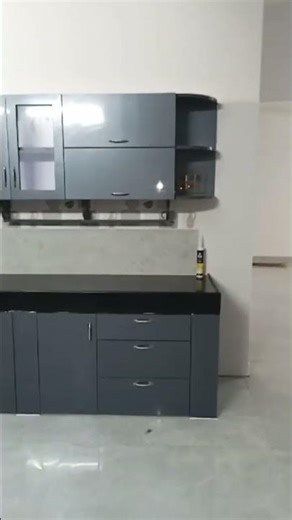 👉 “Modern Modular Kitchen & Home Theatre Setup 🔥” #modularwardrobe Modular Kitchen + Home Theatre