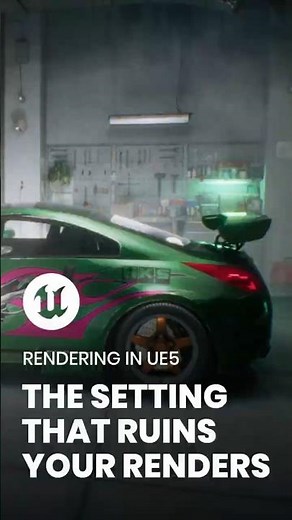 The UE5 Render Setting EVERYONE Misunderstood #render #ue5 #cinematic