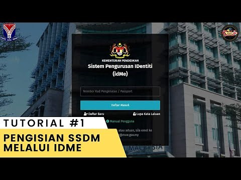 Tutorial #1: Pengisian SSDM melalui IdMe
