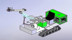苹果采摘机模型3D模型图纸下载_机械数模资料_哔哩哔哩_bilibili