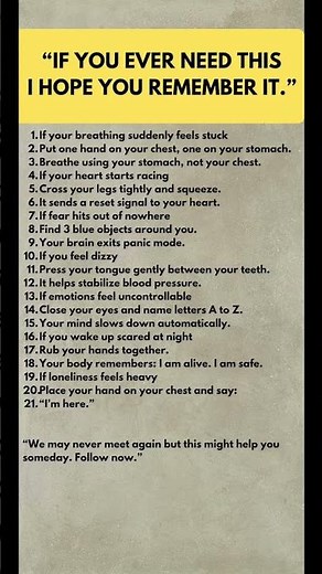 7 Powerful Grounding Techniques to Calm Anxiety Instantly #dailyhabits #dailyroutine #calmawareness