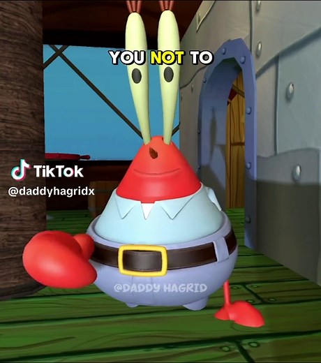 Don't Poke The Krabs😭 #spongebobmemes #mrkrabs #spongebobmeme #spongebobfunny #fyp