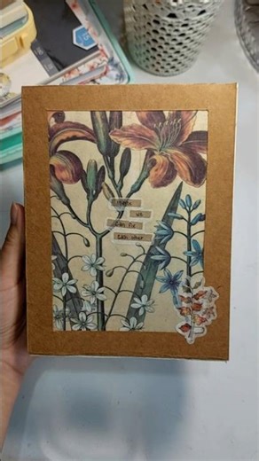 DIY Gouache Sketchbook at Home ✨ Using Watercolor Paper | Aesthetic Mini Handmade Sketchbook