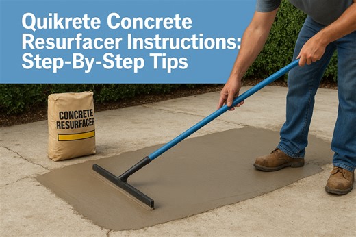 Quikrete Concrete Resurfacer Instructions: Step-By-Step Tips - CHC Concrete, Inc