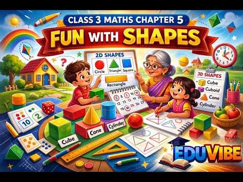 Class 3 Maths Mela Chapter 5 | Fun with Shapes
