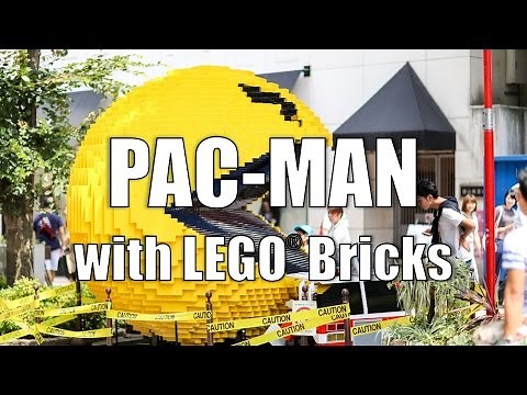 PAC-MAN with LEGO Bricks - Speed Build