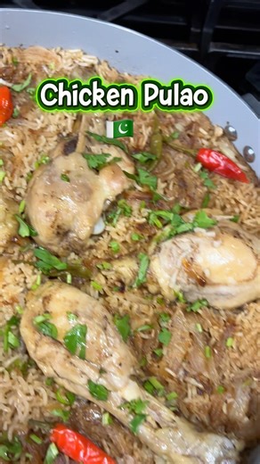 1st time tryingChicken Pulao 🇵🇰 -Courtesy of Fadwamasala