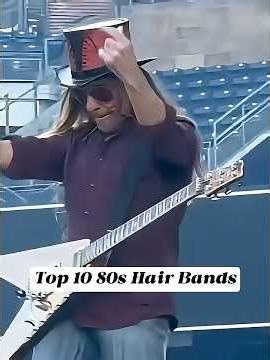 Top 10 80s Hair Bands#shorts #music #musica