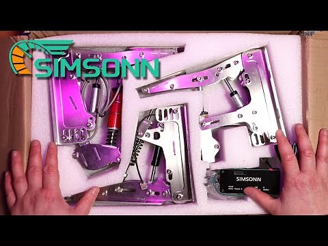 SIMSONN Pro Pedals [UNBOXING] Are these potential SIM JACK Pro BUDGET KILLERS?
