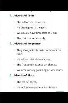 Usage of adverbs#example sentences#english grammar#shorts.