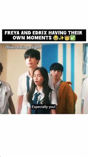 Edrix blushing or being embarrassed IDK 😭✨✅👀 Ang Mutya Ng Section E AMNSE 🔥