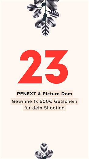 PF NEXT - Dein Pforzheim Guide on Instagram: "🎁 Gewinne 1x 500€ Gutschein für ein Shooting von @picture_dom im @pfnext Adventskalender 🎄 *Anzeige Professionelle Videos & Fotos liefert dir @picture_dom. Egal ob für Hochzeiten, Businessaufnahmen, Firmenfeiern oder Portraits. Hier bekommst du alles aus einer Hand. Videos und Fotos von höchster Qualität. Neben den Shootings bietet Dom dir auch Grillkurse & Catering an und on top kannst du bei ihm 3D Drucke für den besonderen Hingucker bestellen 🤩