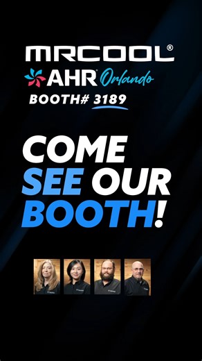 2.4K views · 28 reactions | Our AHR team is in Orlando ready to connect with you! With a suite of new equipment and brand new partnerships geared toward elevating your HVAC business, you don't want to miss them at Booth #3189! | MRCOOL | Facebook