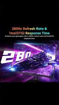 KTC 27 Inch 280Hz 240Hz Gaming Monitor, FHD 1080P PC Computer Monitor, Fast VA Panel, H27E22P #KTC