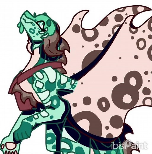 Minnow ‪@cyprusdraegon‬ (artfight attack) #wingsoffire #wof #art #cyprus #speedpaint #ibispaintx