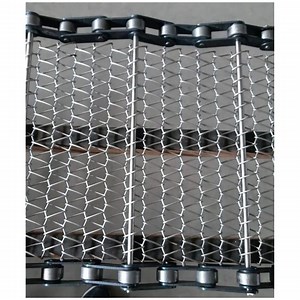 [Hot Item] Stainless Steel Wire Mesh Chain Conveyor Belt Woven Mesh Metal Belt Conveyor