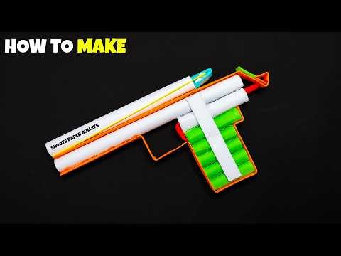 How to Make a Paper Gun Without Glue | Simple DIY That Shoots