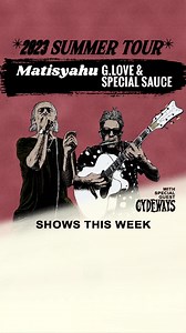 2K views · 98 reactions | Feels good to be back on tour! What city will I see you in? | Matisyahu | Facebook