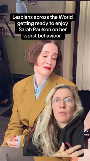 Jane Postlethwaite | Stand Up Comedian | LGBTQIA+ on Instagram: "Who else is excited to see this? . . . . . . . . . . . . . . . . . . . . . . . . . . . . . . #lesbiansofig #lesbianuk #sarahpaulsonedit #sarahpaulson #sapphic"