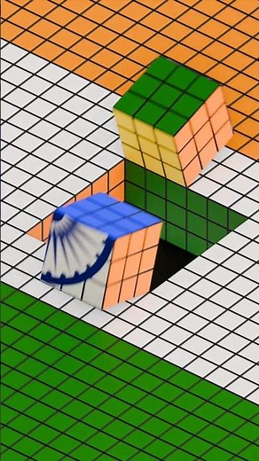 Completing the Indian Flag🧩✨🇮🇳 Independence Day Special