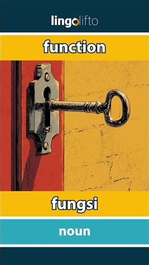 🇬🇧🇮🇩 function - fungsi : learn English : ayo belajar bahasa Inggris : vocabulary builder