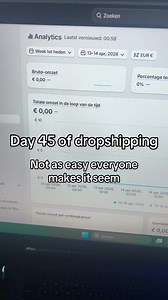 Day 45: Dropshipping Realities