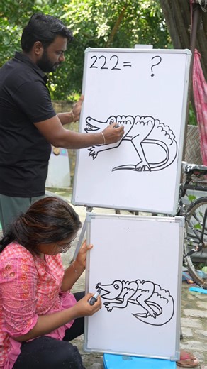 How to Draw Crocodile 🐊 with 2222 Number for beginners | AP Drawing