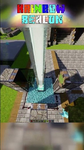 I Made a RAINBOW Beacon in Minecraft