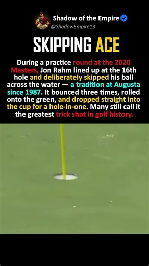 THE SHOT THAT SKIPPED INTO HISTORY