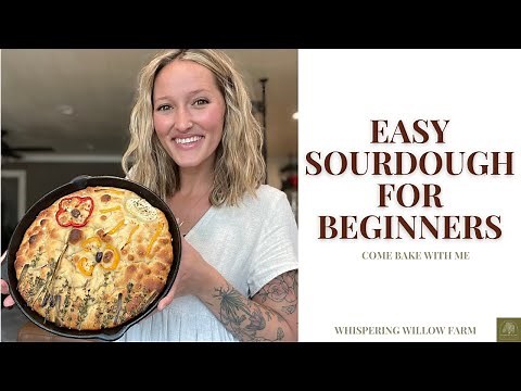 Easy Sourdough For Beginners! VLOG
