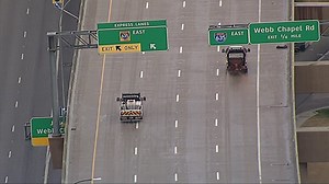 Dallas Roads Improve as Freezing Rain Ends