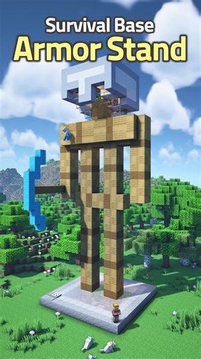 만두민 ManDooMiN on Instagram: "Minecraft Armor Stand Survival Base🏠 ============= ▷ Resource Pack: Prime's HD pack ▷ Shader: BSL shader v8.4 ============= ▶ Search YouTube "ManDooMiN" ▶ Made By ManDooMiN ▶ Background Music DanK x OFFTONE - Valkyrie [UXN Release] Music provided by UXN ============= #minecraft #minecraftbuilds #minecraftbuild #minecrafthouse #minecraftmemes #minecraftinterior #minecrafters #마인크래프트 #minecraftredstone #minecraftarchitecture #minecraftart #minecraftonly #minecraftbedr