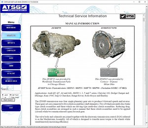 ATSG Automatic Transmission Gearbox Repair Manuals | OBDTotal