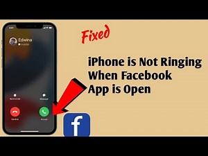 iPhone is Not Ringing when Facebook App is Open in iOS 15.3 [Fixed]