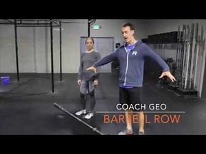 Bent Over Barbell Row