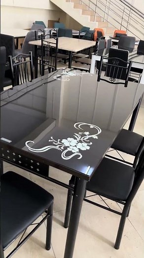 Elegant 6-Seater Marble Top Dining Table – Timeless Luxury for Family Gatherings