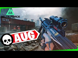 This AUG is AMAZING in Delta Force PS5 Gameplay