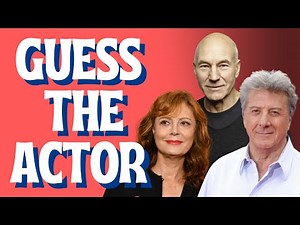 Guess the Actor by the Picture Quiz - Test Your Movie Knowledge (50 Questions)