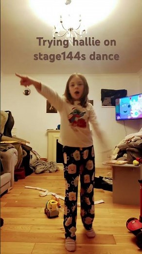Hallie on stage 144