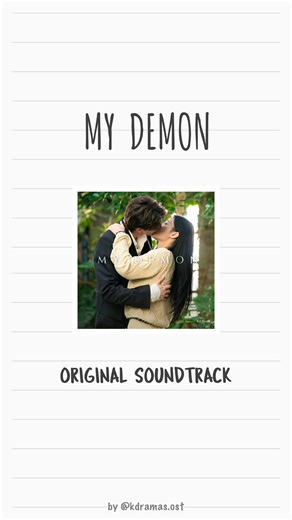 [Playlist] My Demon - 마이데몬 (2023) OST 💕 Happy 2 years My Demon!! Which OST do you like the most? 🥰 • NewJeans - Our Night is More Beautiful • Roy Kim - Whenever, Wherever • Winter (aespa) - With You • DAWN - Even If We Disappear • Sam Kim - Say You Love Me • Yoari - True • 10cm - The Way to Lose You • Kang Minkyung (Davichi) - Lasting Like The Last Day < 송강 • 김유정 • 이상이 // Song Kang • Kim Yoojung • Lee Sangyi > #songkang #kimyoojung #leesangyi #mydemon #kdramasost