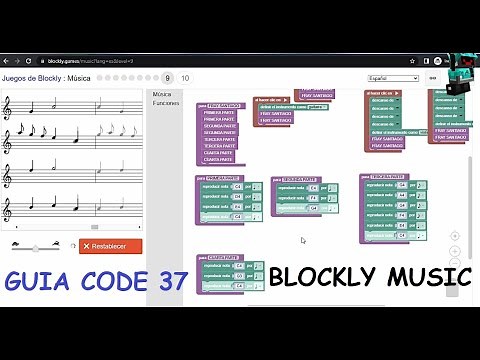 🎼#blockly Game: MUSIC🎶Soluciones explicadas💻 #Codeblocks #programming💻 @guiacode3766 🎵#javascript