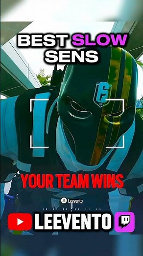 The *BEST* Slow Controller Settings 🖤 #leevento #r6siege #r6 #rainbowsix