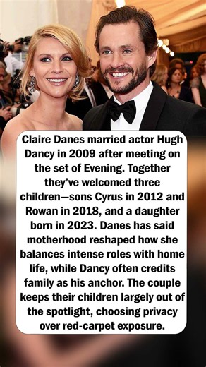 Claire Danes’ Private Family Life