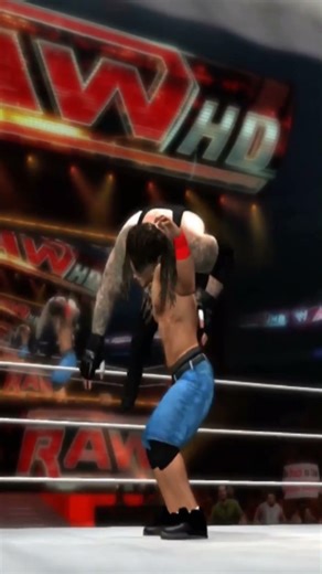 John Cena FU on Undertaker in WWE 12! 🎮 #Shorts | AI Simulation Gameplay