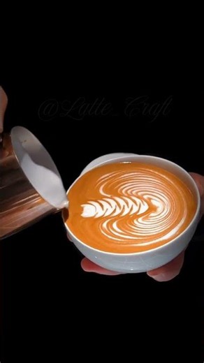 37.1-Second Latte Art Tutorial: Watch This Perfect Pour! #latteart #coffeeart #baristaskills