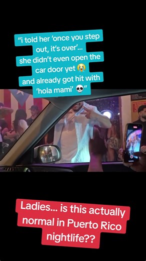 Ladies… is this actually normal in Puerto Rico nightlife??