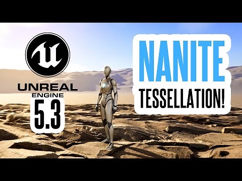 Master Nanite Tessellation in UE 5.3! Unreal Engine Tutorial for beginners | @defonten