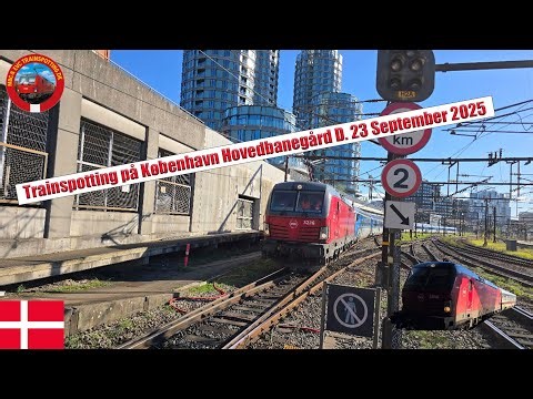 🚉 Trainspotting at Copenhagen Central Station | September 23, 2025