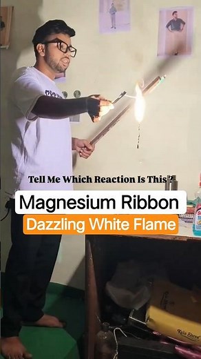 Magnesium Ribbon Burns Like THIS?! 😱 Class 10 Experiment